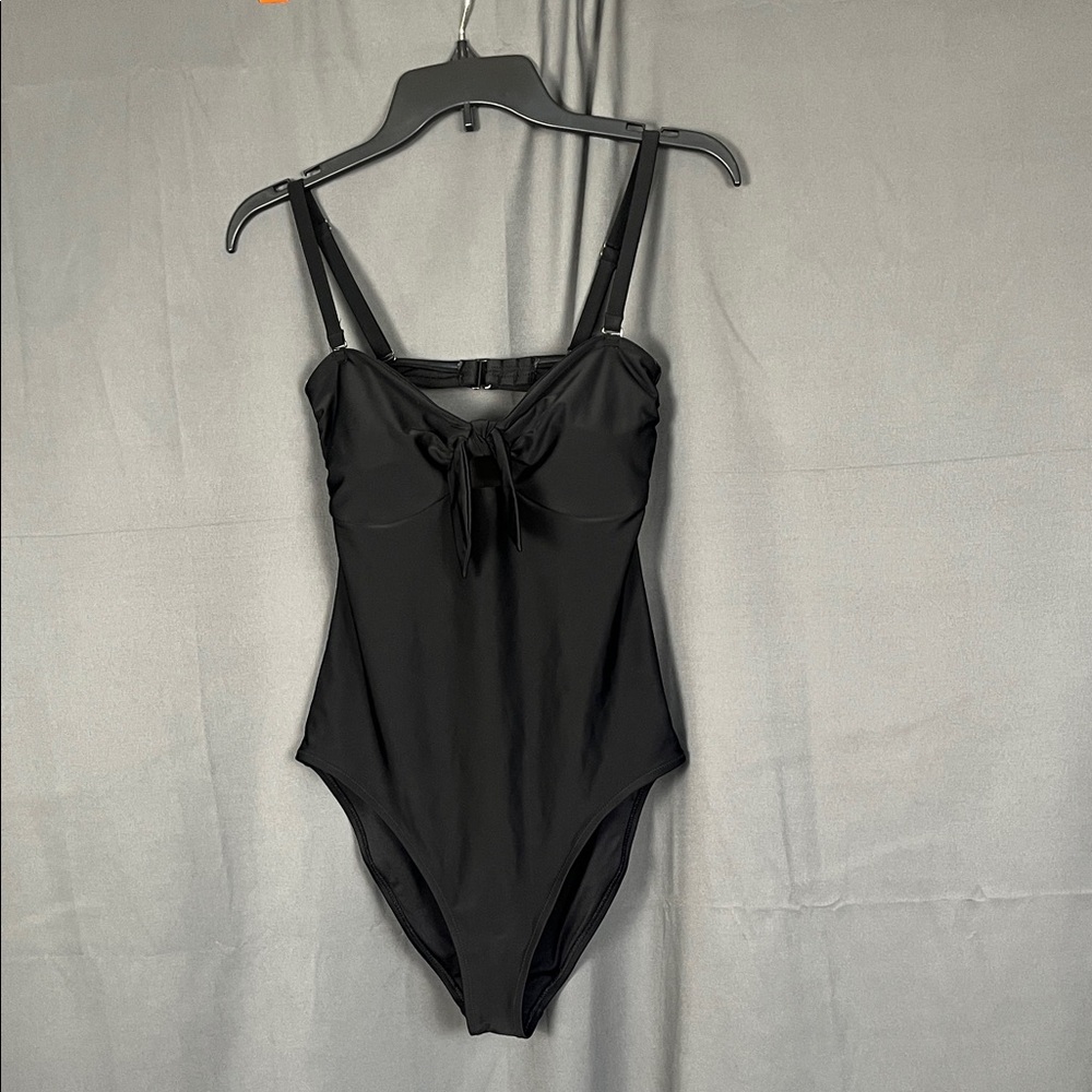 Black One-Piece Swimsuit